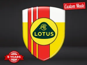 Lotus Pegatinas Traseras Autos Edición Moderna Estilizada